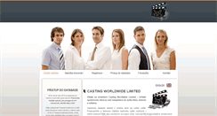 Desktop Screenshot of casting-worldwide.com